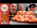 We Took Sean s Dad To Grandma Bob s For Detroit-Style Pizza In Downtown Detroit