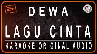 dewa lagu cinta karaoke original audio