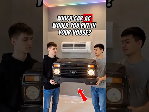 Which Car AC Would You Put in Your House? 🏠🚗❄️ #shorts #automobile #car #home #house #viral