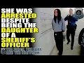 OFFICER S daughter gets ARRESTED after FLEEING the ACCIDENT scene and DRIVING DRUNK - Theresa Lee
