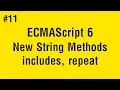 Learn ECMAScript 6 in Arabic - New String Methods
