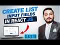 Learn React Forms Controlled Components Form Validation React Tutorial Urdu