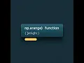 NumPy np arange function