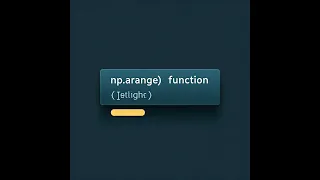 NumPy np arange function