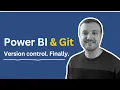 Power BI Version Control with Git