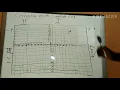 Coordinate grid connecting points