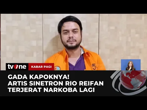 Baru Dibebaskan 3 Bulan Lalu, Rio Reifan Ditangkap Lagi Saat Pakai Narkoba