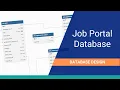 Database Design for a Job Portal