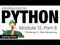 Python - Module 12