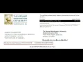 Accessing your GW Student Account Information