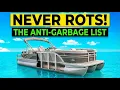 The ONLY Pontoon Hulls That Won t Rot Hulls Cut Open to Prove It The Anti-Garbage List