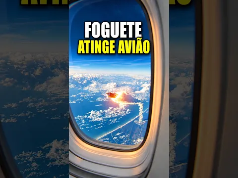 E se um FOGUETE atingir o AVIÃO?!
