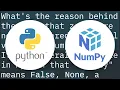 How to see that a numpy array of zeros is not empty