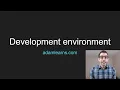 Firebase Development Environment