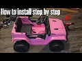 Best Choice Products Kids 12v Jeep Assembly - Step By Step Install Guide