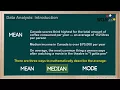 WCLN - Data Analysis Part 2 Introduction
