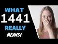 Angel Number 1441 Meaning Why you keep seeing 1441