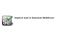 implicit wait using Selenium C Driver