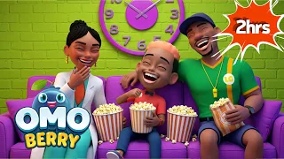 🍿 Family Movie Night With OmoBerry 🎬 Educational Cartoons on YouTube + Kids Songs + Kids Cartoons