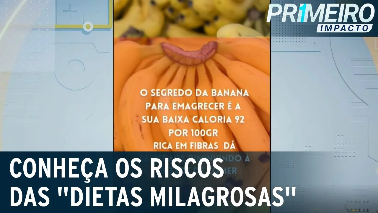 "Dietas milagrosas" da internet podem oferecer riscos à saúde | Primeiro Impacto (14/07/23)