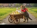 Download Lagu 【AI Cat】子アヒルが溝に落ちた瞬間…助けたのは子猫のこむぎでした。Duckling Falls in Water… and a Kitten Saves It!🐱🦆【癒し】【助ける】
