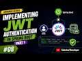 Implementing JWT Authentication In Spring Boot Part 1 Chapter-8 Java Spring Boot Advance