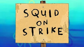 Squid On Strike Title Card Season 10 11 Style 