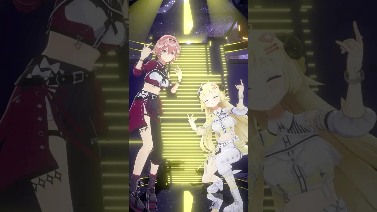 ルイちゃんと一緒に #ZIGZAGdance 踊ってみた? #shorts #dance #角巻わため #鷹嶺ルイ