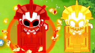 The Sun DEVIL Temple 4th Path Super Monkey in BTD 6