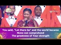 PRAISE NIGHT 18 || LOVEWORLD SINGERS - YOU SAID LET THERE BE