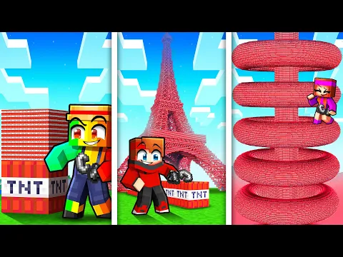 Video Thumbnail: J'ai EXPLOSÉ Toutes les TNT SECRÈTES de Minecraft !