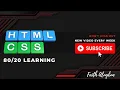 HTML Tutorial for Beginners How to create tables in HTML