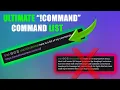 Ultimate chat command list