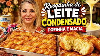 ROSQUINHA TORCIDINHA DE LEITE CONDENSADO MASSA FOFINHA