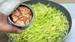 Download Do you have cabbage and canned tuna at home 😋 2 Quick, easy and very tasty recipes # 159 MP3