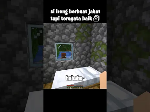 niat jahat dan niat baik #minecraft #shorts #funny