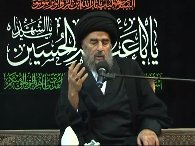 ⁣كلمة المرجع المُدرسي في السادس من شهر محرم الحرام 1437هـ