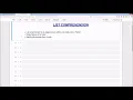 Python tutorial-Python for beginners List Comprehension