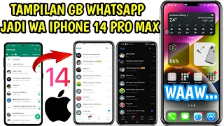 Download TERBARU ! Cara Ubah Tampilan GB WhatsApp Jadi WhatsApp Iphone  | Nada Dering iPhone 14 PRO MAX MP3