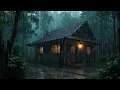 Download Lagu Night Rain and Thunder in the Quiet Forest for Serene Moments