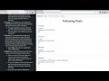 CS50w Project 4 Network HTML CSS Bootstrap Javascript Python Django