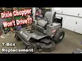 Dixie Chopper WON T DRIVE Fix It T-Box