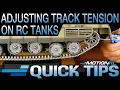 Lagu Adjusting the Track Tension of your Heng Long RC Tank | Motion RC