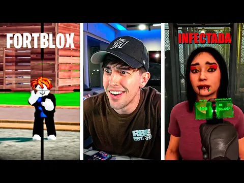 Video Thumbnail: 😂 QUARENTINE ZONE (aduana zombie) 😂 Fortnite pero en ROBLOX 😂 CLASH ROYALE 😂