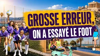 GROSSE ERREUR : On a essayé le foot☀️Barcelone Sicile Athènes Vlog