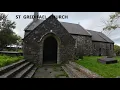 Lagu ST GREDIFAEL CHURCH , ANGLESEY, NORTH WALES.  CAMERA/DRONE FLIGHT.  #video 68#  4K