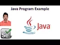 Selenium Tutorial For Beginners 7 Java Program Structure with an Example G C Reddy