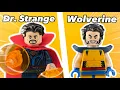 I UPGRADED LEGO MARVEL MINIFIGURES