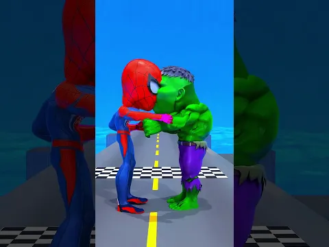Hulk and Spidey Lying On Hosp Lyital Bed #gta