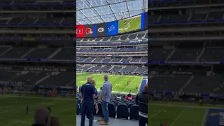 Sofi Stadium section c117 Week 18
